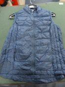 *Sleeveless Padded Jacket (Navy Blue) Size: Large