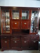Mahogany Wall Unit