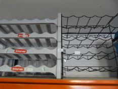 Two 24 Bottle Racks