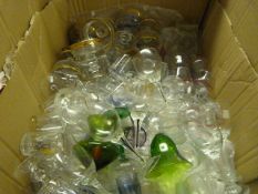 Large Box Containing Various Drinking Glassware