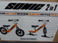 *Sonic 2-in-1 Bike to Sled