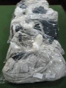 *Six Men's Pajama Tops and Shorts, Five XL and One XXL