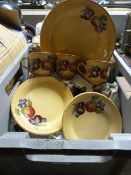 Hornsea Pottery Yoville Part Dinner and Tea Service