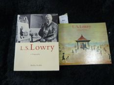 Two Books L.S.Lowry Biography