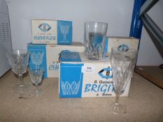 Champagne Glasses and Drinking Goblets