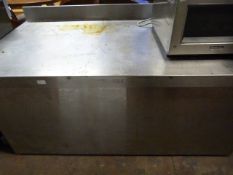 Stainless Steel Appliance Stand with Upstand to Rear