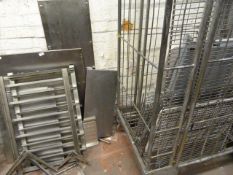 Assorted Stainless Steel Panels, Shelves, etc.