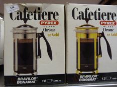 Three Perspex Cafetiers