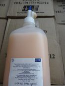 Two Boxes Containing 6x750ml of Deb Gentle Hand Wash
