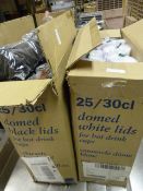 Two Boxes of Disposable Cup Lids