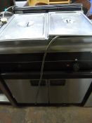 Falcon Two Pot Bain Marie over Hot Cupboard