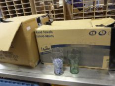Two Boxes of Assorted Branded Glasses Including Coca Cola, Grolsch, etc.
