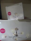 *One Three Branch and One Six Branch Pallas Ceiling Lights