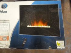 *Blyss 1900w Enya Contemporary Style Electric Fire