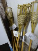 *Seven Simulated Bamboo Garden Lanterns