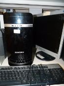 *Zoostorm Desktop PC with Monitor and Keyboard