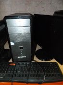 *Zoostorm Desktop PC with Monitor, Keyboard and Mouse