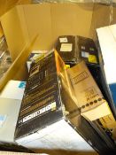 *Pallet Containing LED Fires, Contemporary Spirit Fires, Blyss Dehumidifiers, etc.