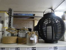 *Five Assorted Candle Holders