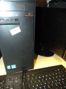 *Lenovo Desktop PC with Windows 8 OS, Monitor and Keyboard