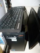 *Lenovo Desktop PC with Windows 8 OS, Monitor and Keyboard