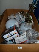 *Box of Assorted Light Fittings