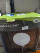 *Two Solar Powered Globe Lights