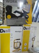 *Three Diall Work Lights