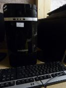*Zoostorm Desktop PC with Flat Screen Monitor and Keyboard