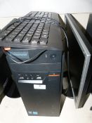 *Lenovo Desktop PC with Windows 8 OS, Monitor and Keyboard