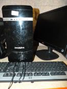 *Zoostorm Desktop PC with Flat Screen Monitor and Keyboard