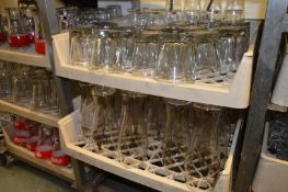 Approx 400 x Pint Pots, Wine Glasses and Half Pint Glasses - Brands Include Coca Cola Brasil and