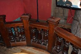 1 x Reclamation Balcony Gallery With Pulprit - Full of Character - This lot includes the detailed