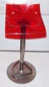 1 x ROSET Pam Barstool Grenadine Stock Aw10 - Ref: 2269987 - CL087 - Location: Altrincham WA14 -