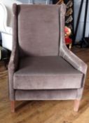 1 x - Dimensions: W x H x D  - Ref: DE128 (PAU) - CL122 - Location: Bury BL8All furniture items