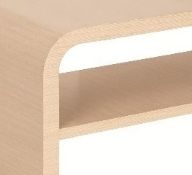 1 x Vogue ARC Series 1 Type C Bathroom VANITY UNIT in LIGHT OAK - 1600mm Width - Manufactured to the