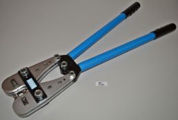 1 x HD Copper Tube Terrminal Crimp Tool With Adjustable Hex - 62cm Length - XXX Branded - New and