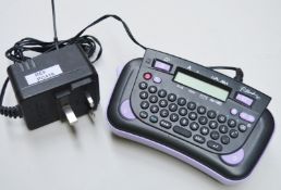1 x Brother P-Touch 80 Labelling Machine - Working Order - Includes Tape Pack and Charger -