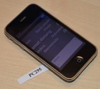 1 x Apple Iphone 3G 8GB Mobile Phone Handset - CL300 - Ref PC295 - Location: Altrincham WA14 -