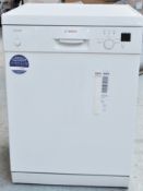 1 x Bosch White Classixx 60cm Freestanding Dishwasher - Model SGS45C22GB - In Excellent