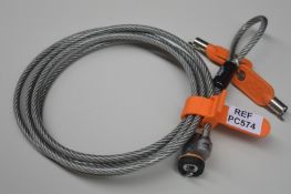 1 x Kensington Security Lock For Laptops, Computers, Monitors and More - Good Condition - Includes