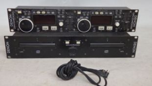 1 x Denon DN-D4000 Professional Dual CD/MP3 Player - Recently Taken From A Restaurant Enviroment -