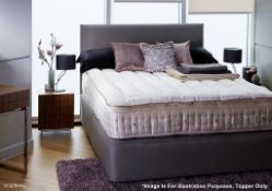 1 x VISPRING Heaven Luxury Supreme Topper - King Size: 150x200cm - Handmade By Craftsmen - New &