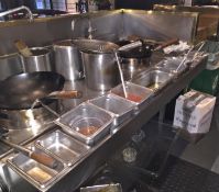 1 x ACK (ADV Commercial Kitchen) - DOUBLE WOK GAS - 2.5mm 304 grade polished stainless steel cooker