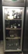 1 x Fosters EPROG600H commercial upright single door Wine Cooler - 70cm x 80cm x height 206cm -