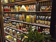 5 x Rustic Timber Shelves With Integrated Light Fittings - Excellent Shelving Unit Suitable For