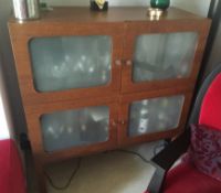 1 x Cocktail Cabinet - Dimensions: W100 x D42 x H100cm - Ref DBA004 - CL093 - Location: Altrincham -
