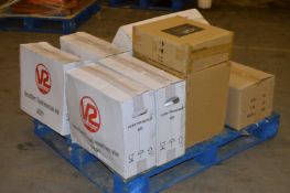 Assorted Pallet Lot - Includes 4 x Korina Basins, 1 x Caprice Basin, 4 x Comfort Cisterns and 1 x