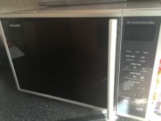 1 x Sharp Microwave Convection Oven + Grill - Pre-owned In Good Working Order - Dimensions: 55 x