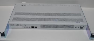 1 x BT ASDH NTE 4U/7A Access SDH Network Terminating Unit - CL300 - Ref PC022 - Location: Altrincham